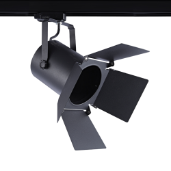 ^TRACK LIGHT No238 BLACK 4WIRE PAR30 E27  -238TLB4W